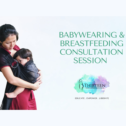 Picture of Babywearing & Breastfeeding Consultation Session - 2 hours (Fulfilled by 13Thirteen)